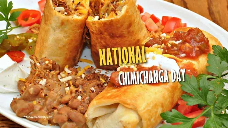 National Chimichanga Day at Cabos