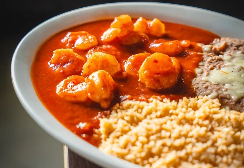 Camarones a la Diabla at Cabos Mexican Restaurant