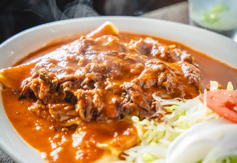 Enchiladas Rancheras at Cabos Mexican Restaurant